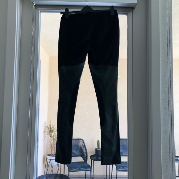 Haute Hippie Leather Leggings - Picture 2 of 4